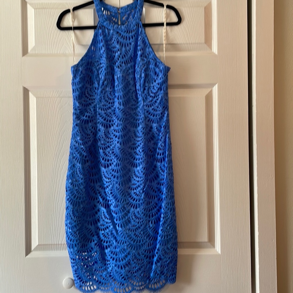 Blue Lilly Pulitzer shift dress